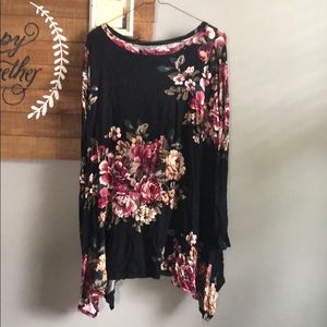 Floral tunic